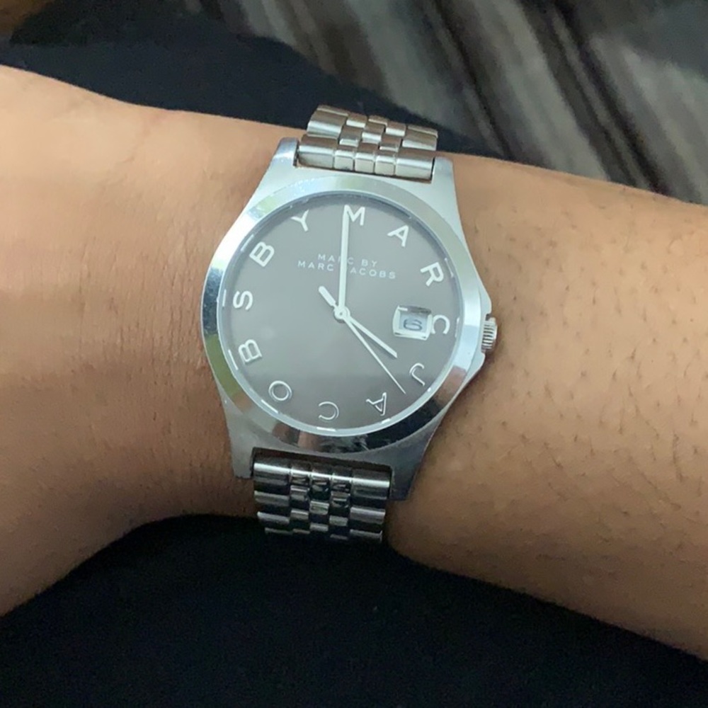 Marc Jacob stainless steel watch